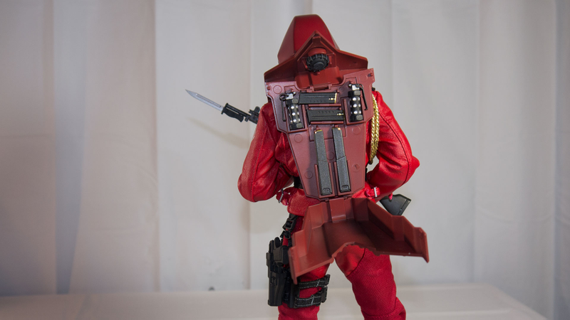 Illustration for article titled Cobra's Elite Makes the Miniature Red Leather Jacket Look Good